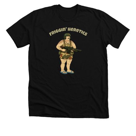 TROOPER CARL, a Solid Black Blend Premium Unisex Tee