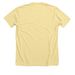 Relationships Shouldn't Be Scary, a Heather French Vanilla Premium Unisex Tee (back-view)