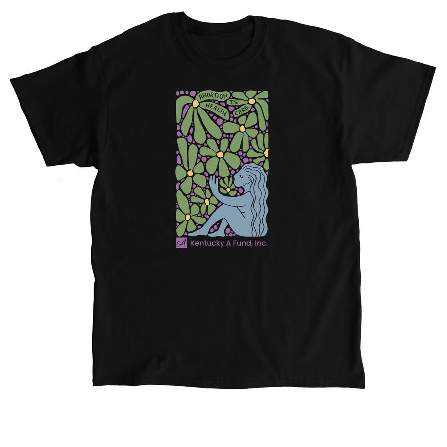 Abortion is Healthcare, a Black Classic Unisex Tee