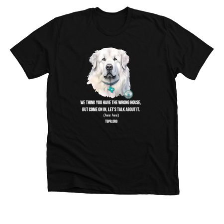 TGPR 25th Anniversary Ts #7 Come On In&nbsp;, a Solid Black Blend Premium Unisex Tee