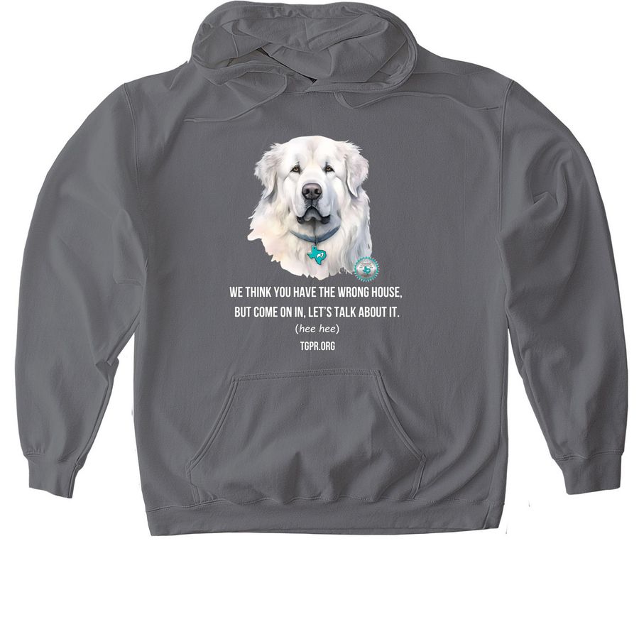 TGPR 25th Anniversary Ts #7 Come On In&nbsp;, a Charcoal Gildan Softstyle Pullover Hoodie