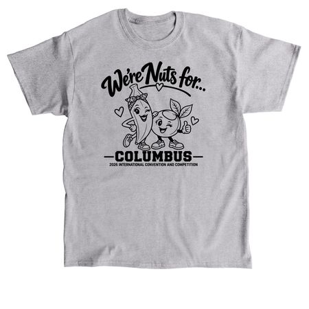 We?re ?Banana? Nuts!&nbsp;, a Sport Grey Classic Unisex Tee