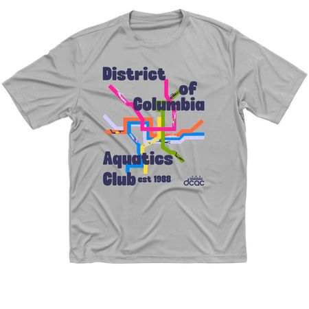 DC Metro Pride 2026 - Athletic Version, a Silver Classic Performance Tee