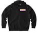 KWD Disco Ball Zip Hoodie, a Black Stanley/Stella Unisex Cultivator 2.0 Zip Up Pullover Hoodie