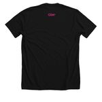 Hello Dolly!, a Solid Black Blend Premium Unisex Tee (back-view)