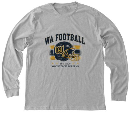 Old School&nbsp;, a Athletic Heather Premium Long Sleeve Tee