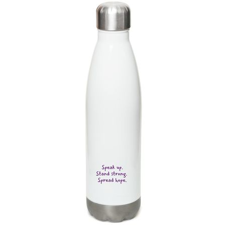 DV water bottle&nbsp;, a White Stainless Steel Water Bottle