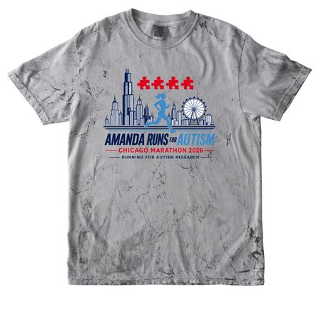 AK Runs - Fun Collection, a Smoke Comfort Colors Colorblast Tee