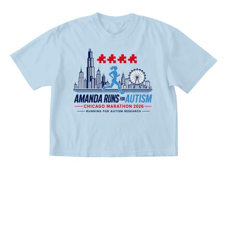 AK Runs - Fun Collection, a Chambray Comfort Colors Boxy Tee