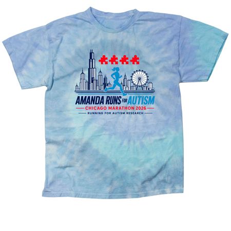 AK Runs - Fun Collection, a Lagoon Classic Tie Dye Tee