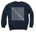 Outstanding!, a Navy Crewneck Sweatshirt (back-view)