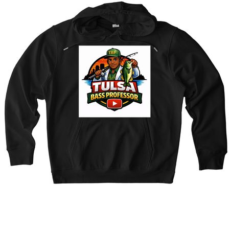 Tulsa bass professor&nbsp;, a Black Stanley/Stella Unisex Cruiser 2.0 Pullover Hoodie