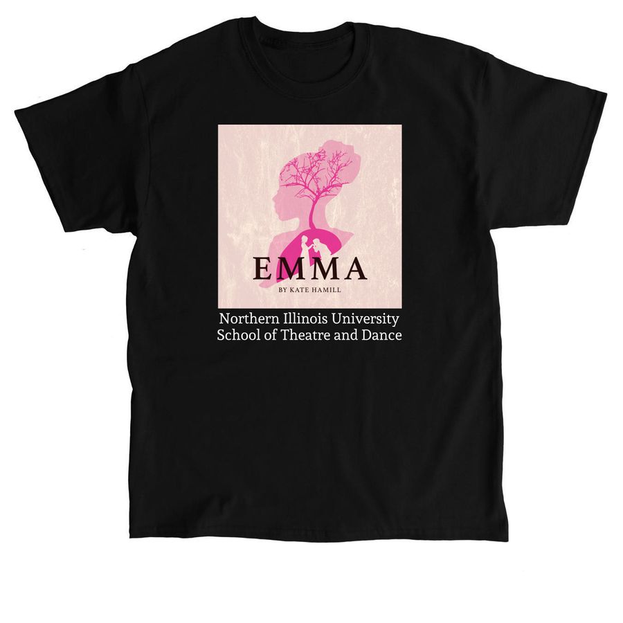 Emma, a Black Classic Unisex Tee