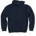 MISSPITS RESCUE Est. 2013, a Navy Pullover Hoodie (back-view)