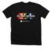 Playing For Pride: White Logo, a Solid Black Blend Premium Unisex Tee
