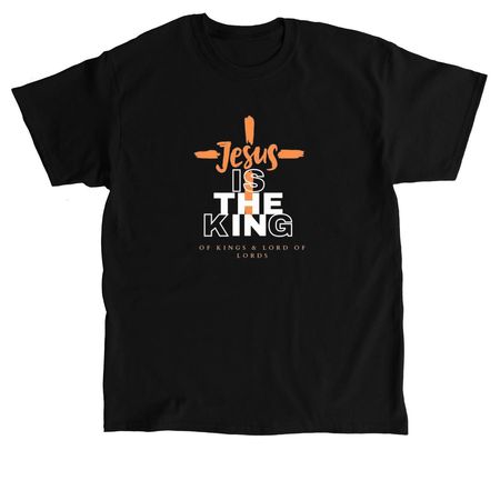 Jesus is king shirt, a Black Classic Unisex Tee