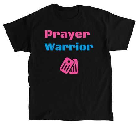 Prayer Warrior, a Black Classic Unisex Tee