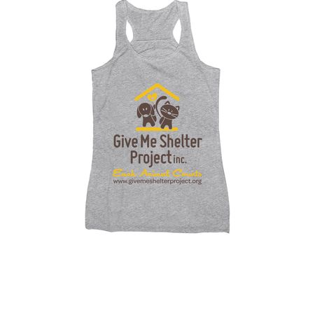 Campaign: GMSP Logo Apparel For Volunteers, a Athletic Heather Women's Racerback