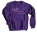 Promote Oxford NOW&nbsp;, a Purple Crewneck Sweatshirt