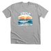 Sunset Wave, a Athletic Heather Premium Unisex Tee