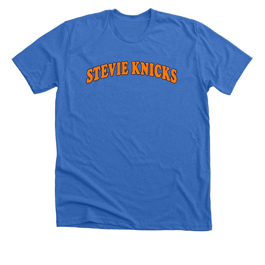 Taylor Swift Stevie Knicks Shirt, a Heather True Royal Premium Unisex Tee
