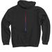 Hyper Links Tees and Hoodies, a Black Pullover Hoodie (back-view)