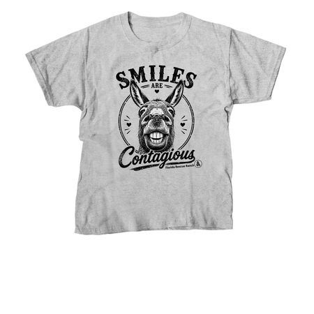 Wear the Smile. Fund their Care., a Sport Grey Youth Unisex Tee