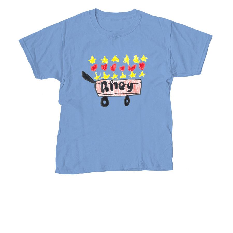 Riley Hospital Patient Design, a Carolina Blue Youth Unisex Tee