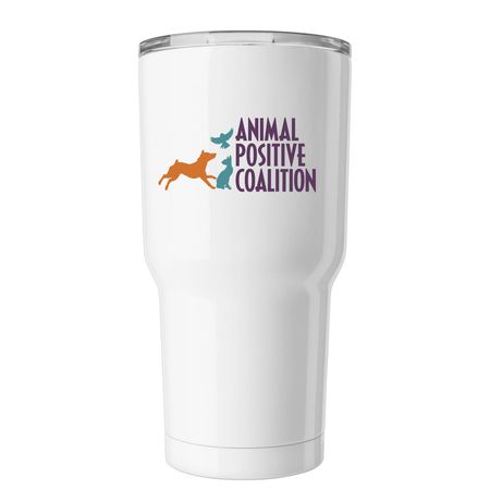 APC Tumbler, a White Insulated Tumbler