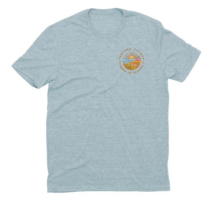 Shirts for Seeds, a I Like You Blue Allmade Eco Triblend Unisex Tee