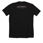RPS Not just a brand it?s a lifestyle, a Solid Black Blend Premium Unisex Tee (back-view)