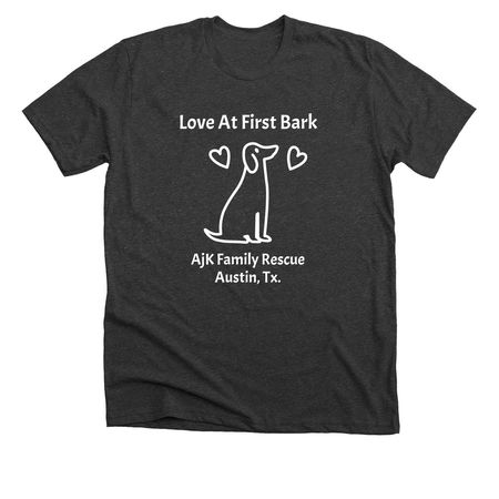 Love Bug, a Dark Grey Heather Premium Unisex Tee