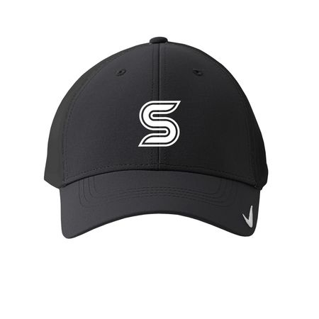 S Logo, a Anthracite Printed Nike Dri-FIT Legacy Performance Cap