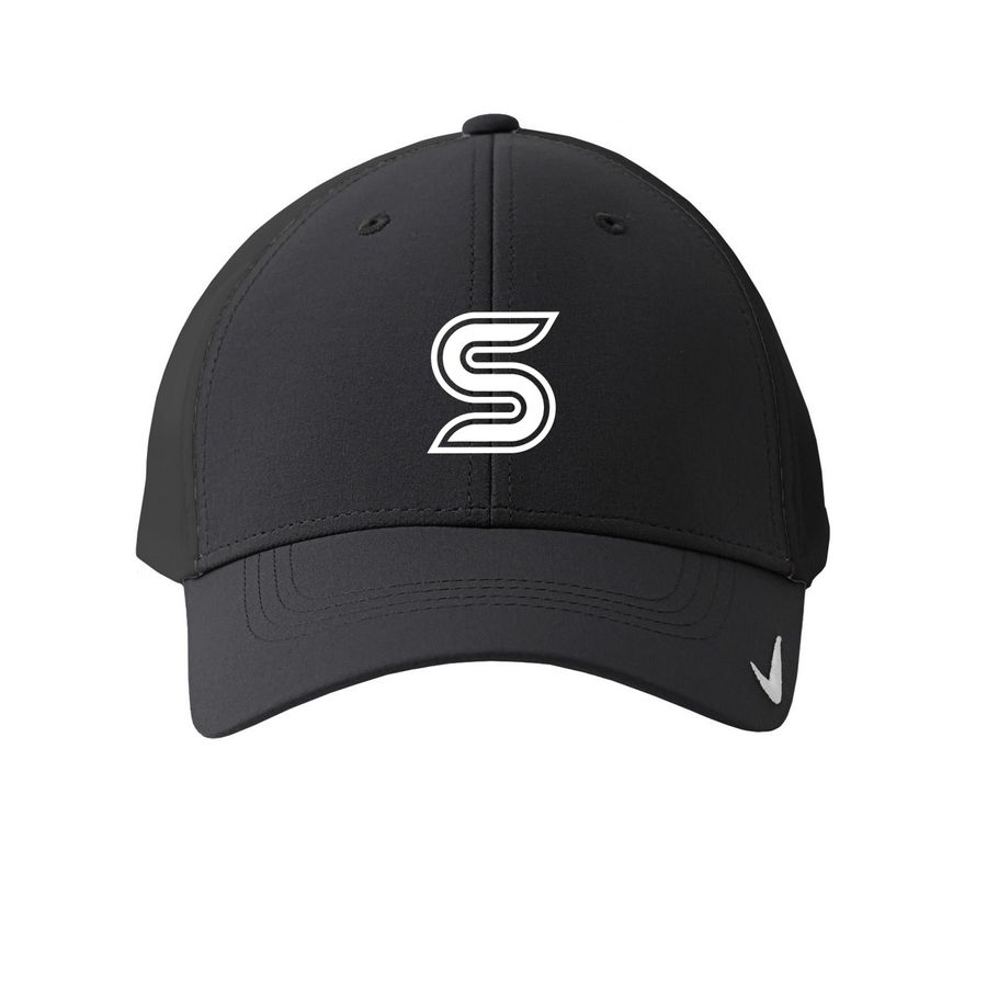 S Logo, a Anthracite Printed Nike Dri-FIT Legacy Performance Cap