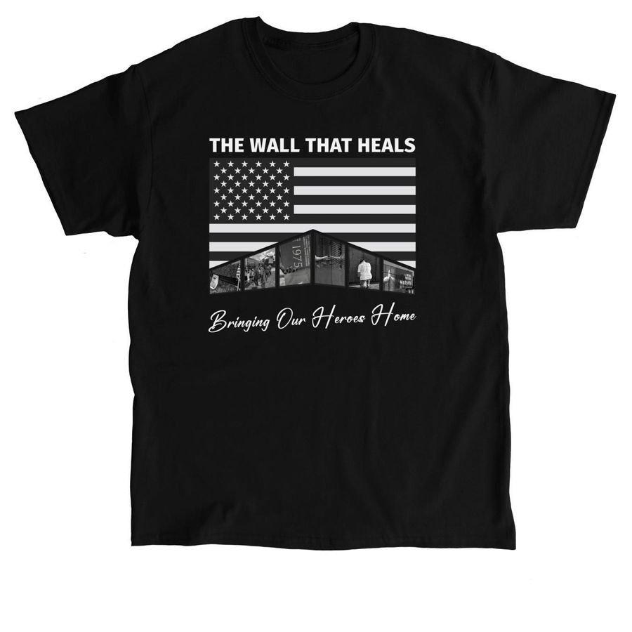 The Wall That Heals 2026 Tour Shirt, a Black Classic Unisex Tee
