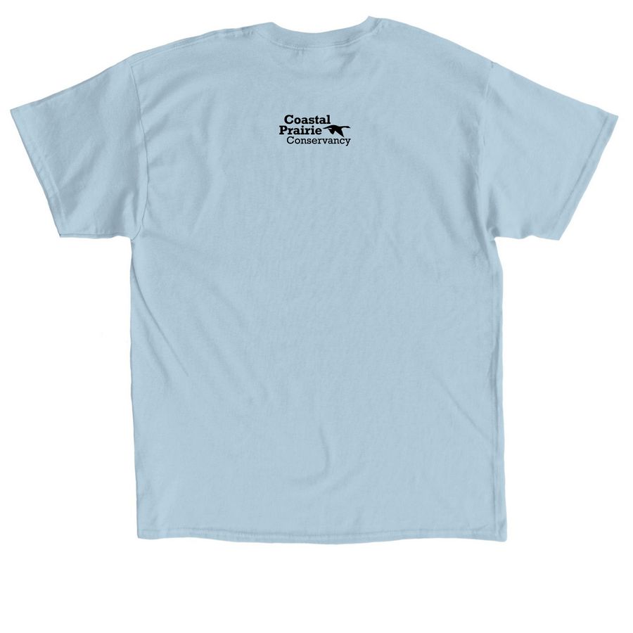 Limited Edition: Dragonfly Diagram Shirt, a Light Blue Classic Unisex Tee (back-view)