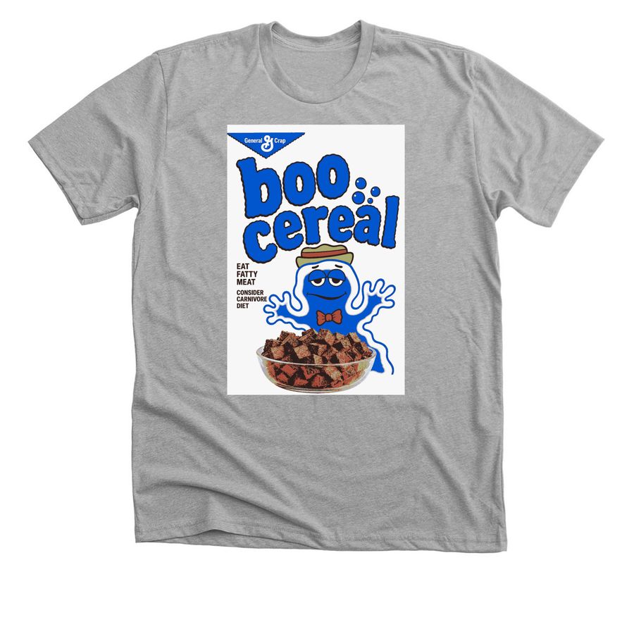 Boo cereal!, a Athletic Heather Premium Unisex Tee