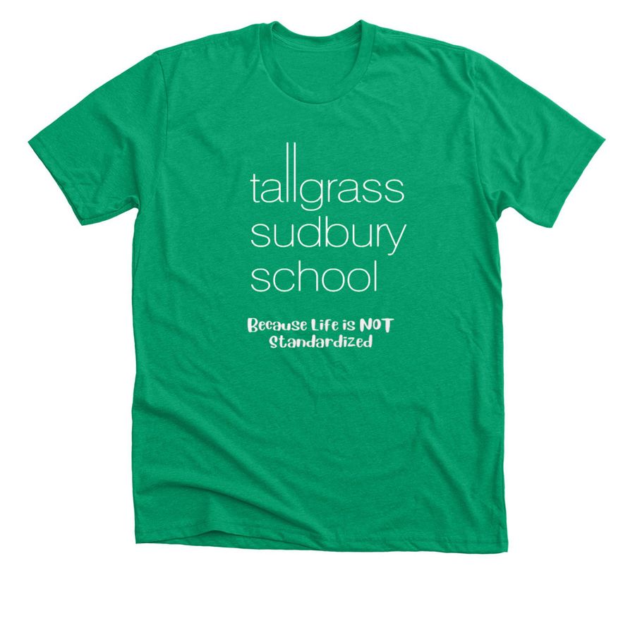 Basic Tallgrass Logo and Tagline T, a Heather Kelly Premium Unisex Tee