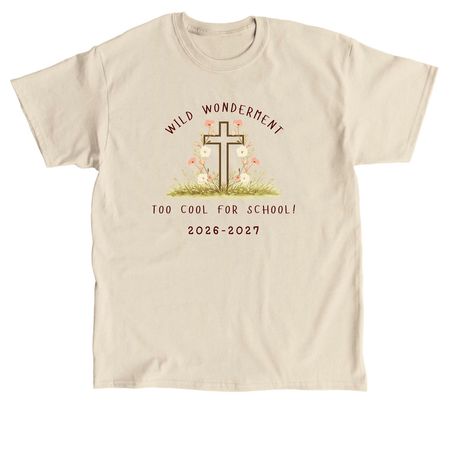 Wild Wonderment 2026 Spring & Summer Shirts, a Sand Classic Unisex Tee