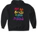 SoulFlow Benefit, a Black Gildan Softstyle Pullover Hoodie