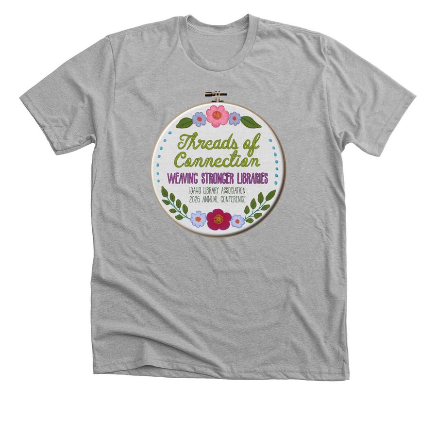 2026 ILA Annual Conference, a Athletic Heather Premium Unisex Tee