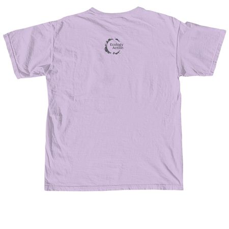 Berry Good Bike Ride, a Orchid Comfort Colors Unisex Tee (back-view)