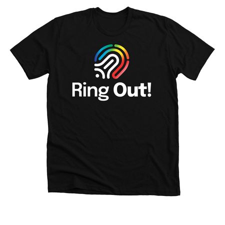 Ring Out Shirts: Dark Colors!, a Solid Black Blend Premium Unisex Tee