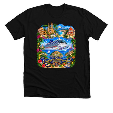 The Epic Tee!, a Solid Black Blend Premium Unisex Tee