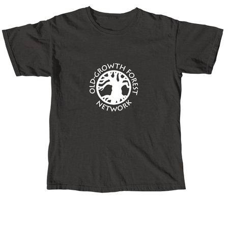 Monochrome OGFN Logo, a Pepper Comfort Colors Unisex Tee