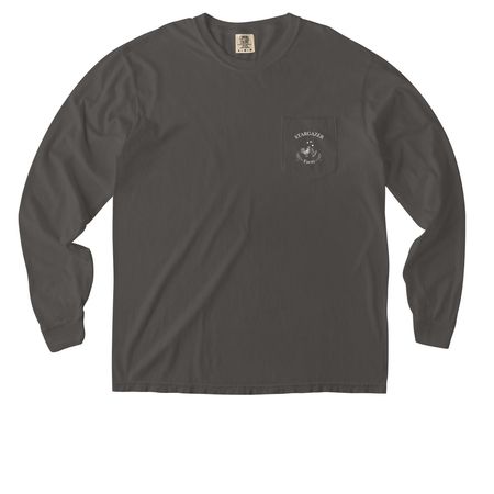 Stargazer Farm Long Sleeve T, a Pepper Comfort Colors Long Sleeve Pocket Tee