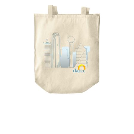 Support That Stays: Dallas Tote, a Natural Over-the-Shoulder Shopping Tote Bag