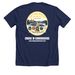 1st Responder Oktoberfest Rhine River Cruise&nbsp;, a Solid Navy Blend Premium Unisex Tee (back-view)