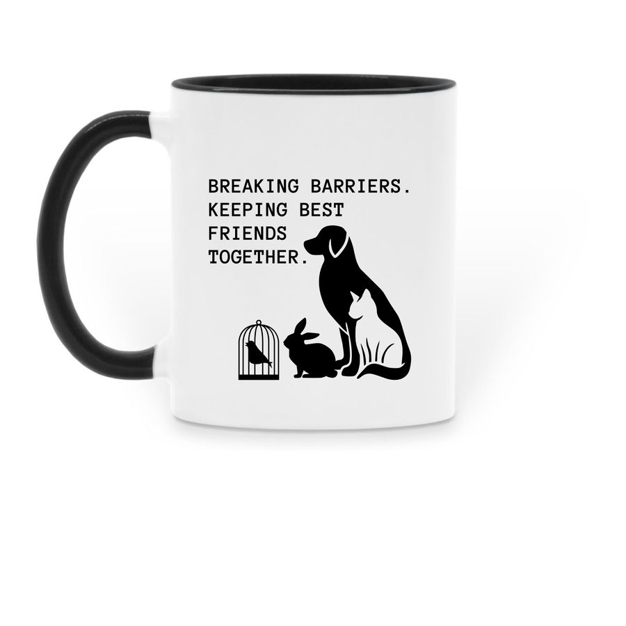 The ARK - Mug Collection, a Black Two-Tone Ceramic Mug