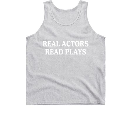 Real Actors Read Plays!, a Sport Grey Classic Unisex Tank Top